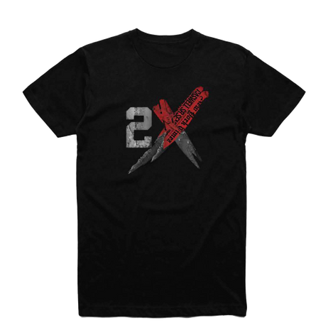 2X Black T-Shirt