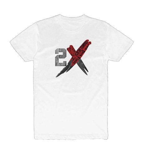 2X White T-Shirt