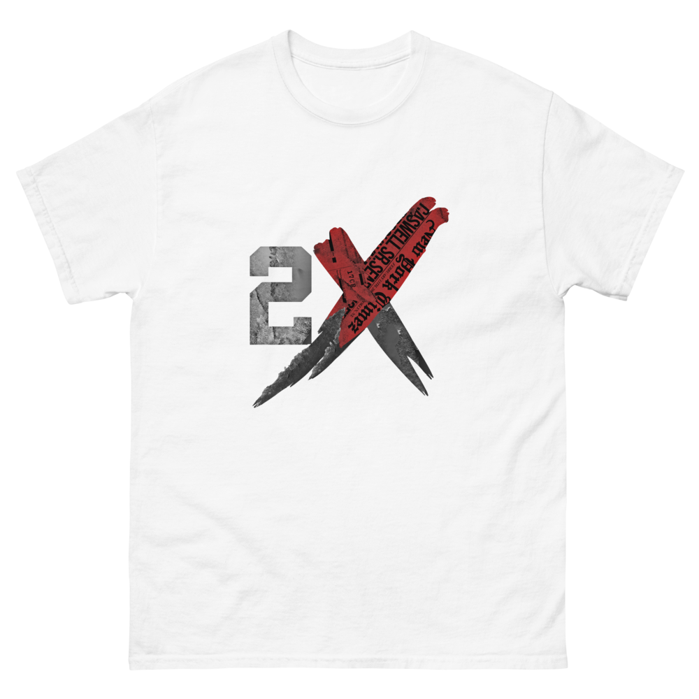 2X White T-Shirt